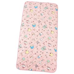 新品　未使用　敷パット　シングル　S　ピンク　キティちゃん　ぽちゃっこ　タキシードサム　ハンギョドン　ポムポムプリン　キキララ　シナモンロール　かわいい　女児　男児　園児　幼稚園　保育園　寝具　小学生　女の子　男の子　中学生　高校生　大人　ベッド