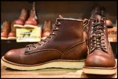 ★週末限定値下げ★RED WING　2906ラインマン　25.5/US7.5 REDWING レッドウィング 2906 ラインマンブーツ 8.5Dブラウン