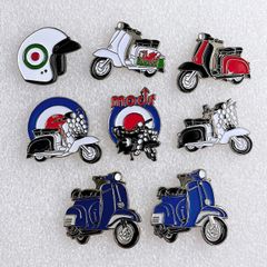Mod Target ターゲットマーク / Vespa ベスパ / Lambretta ランブレッタ ピンバッジ