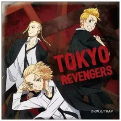 【中古】バッジ・ピンズ 花垣武道＆佐野万次郎(マイキー)＆龍宮寺堅(ドラケン) スクエア缶バッジ vol.2 「東京リベンジャーズ」