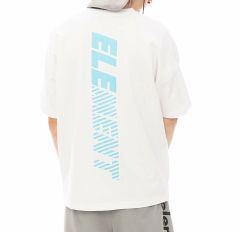 2025春夏 新品【ELEMENT/エレメント】STRAIGHT BACK SS Tシャツ WHT メンズ BF02A200