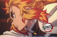 【中古】バッジ・ピンズ [単品] 煉獄杏寿郎 スクエア缶バッジ 「劇場版 鬼滅の刃 無限列車編 スクエア缶バッジセットA」 劇場グッズ