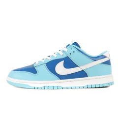 美品 NIKE ナイキ サイズ:28.0cm DUNK LOW RETRO QS ARGON (DM0121-400) ダンク ロー フラッシュ ホワイト アルゴンブルー US10 ローカット スニーカー シューズ 靴【メンズ】