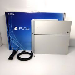【中古品】PS4 PlayStation4 グレイシャーホワイト 500GB 本体 〇YR-51816〇
