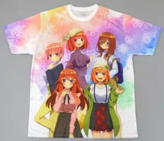 【中古】衣類 集合 フルグラフィックTシャツ フルカラー XLサイズ 「五等分の花嫁∬」