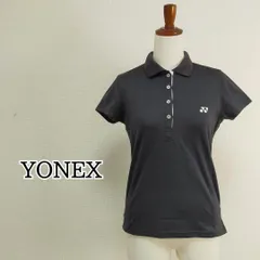 ヨネックスYONEXドライポロシャツゴルフウェアテニストレーニング黒ブラックS