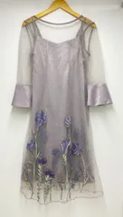 Lily Brown（リリーブラウン）アフリカンフラワー刺繍  ワンピース【C2028-007】