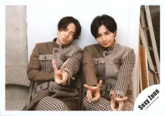 【中古】生写真(ジャニーズ) Sexy Zone/中島健人・菊池風磨/横型・膝上/Sexy Zone 「ポートレートシリーズ」オリジナルフォト/公式生写真