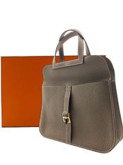 エルメス(HERMES) アルザン 25cm エトゥープ トリヨン ゴールド金具 W刻印(2024年製造) 新品 レディース ハンドバッグ ショルダーバッグ