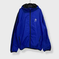 RLX☆Ralph Lauren☆ナイロンパーカー☆青☆サイズXXL☆袖ライン☆A25M