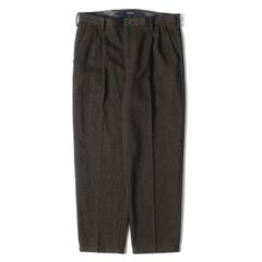 ブラック レーベル クレストブリッジ ヘリンボーン スリム スラックスパンツ M