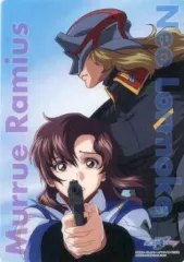 【中古】キャラカード(キャラクター) マリュー＆ネオ 機動戦士ガンダムSEED DESTINY クリアプレートグラフティ2 ジャンボカードダス