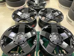 KMC XD775 ロックスター　20インチ 8.5J +10 PCD127/139.7-5H マルチ　中古ホイール5本セット！JK JL ラングラー、ダッジラムトラック