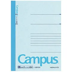 (まとめ）【コクヨ】キャンパスノート C罫 48枚 A6  ﾉ221C 【×50セット】
