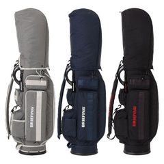 ブリーフィング ゴルフ キャディバッグ メンズ レディース 8.5型 5分割 約3.83kg CR-6 #03 撥水 カートバッグ ゴルフバッグ レア ブランド シンプル ロゴ CS BRIEFING GOLF BRG251D01