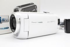 ＜＜化粧箱付き＞＞【美品】Panasonic パナソニック HDビデオカメラ 64GB ワイプ撮り 高倍率90倍ズーム ホワイト HC-W590M-W #LE2025209