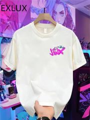厚手コットン240g 最新プリントTシャツ 白黒2点セット カップルセット 街頭落書き金
