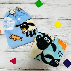 タオルエプロン　ひつじのショーン　2枚セット④
