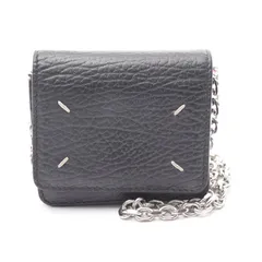 ☆送料関税込☆Maison Margiela レザー チェーンウォレット
