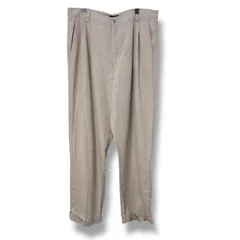 90s Dockers Cotton&Linen Two Tuck Pants 【W36】 90年代 ドッカーズ リーバイス コットンリネン トラウザーズ