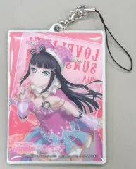 【中古】ストラップ(キャラクター) 黒澤ダイヤ(サーカス編) クリーナーストラップ 「ラブライブ!サンシャイン!! スクフェス感謝祭2018 もっとエンジョイ♪キャンペーン」 UFOキャッチャー特典