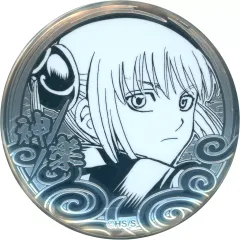 【中古】バッジ・ビンズ 神楽 「生誕20周年記念 銀魂展 ～はたちのつどい～ シルバーソウル缶バッジコレクション」