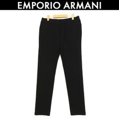 アルマーニ ジョガーパンツ メンズ エンポリオアルマーニ EMPORIO ARMANI ブラック 黒  サイズ 44 コンディション C