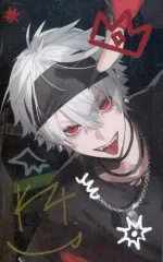 【中古】キャラカード 葛葉(レアver/立ち絵/落書きあり) 「バーチャルYouTuber にじさんじ ChroNoiR 7th ANNIVERSARY ランダムメタルカード」