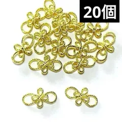 リボン　ゴールド　水引　メタル パーツ ネイル　デコ ハンドメイド 素材 浴衣　レジン　和風 和柄 卒業式　成人式 振袖　アート 3D　入学式