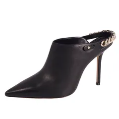 未使用 ジミーチュウ JIMMY CHOO パンプス バックストラップ チェーン