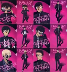 【中古】クリアファイル 全6種セット A4クリアファイルセット(2枚組) 「セガラッキーくじ 名探偵コナン Secret suit collection」 L賞