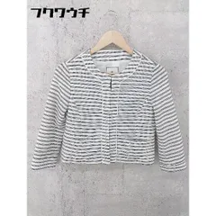 ◇ ROPE PICNIC ロペピクニック 長袖 ジャケット サイズ36 ホワイト＆ブラック レディース 【中古】 【1002801843052】