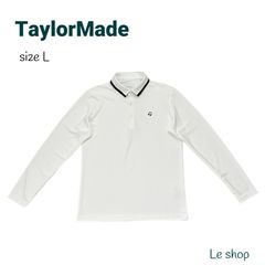 TaylorMade テーラーメイド  長袖ポロシャツ Lサイズ ゴルフウェア メンズ 中古