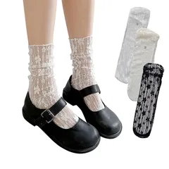 【新品】 ベビー キッズ 靴下 ハイソックス クルーソックス 女の子 フォーマル レース付き 黒白 可愛い 子供レース フォーマル服用 発表会 卒園式 卒業式 入学式 結婚式 おしゃれ 三色三足セット 0