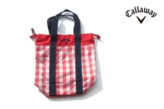 【5月末限定セール】キャロウェイ Callaway 中古 チェック柄スポーツ シューズケース Happy Shoe Case 14 JM