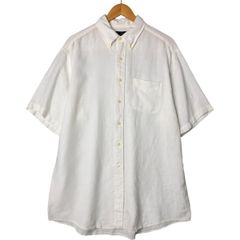 00s Ralph Lauren BDリネンシャツ 無地 白 2XL A658 - メルカリ
