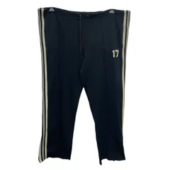 ジャージパンツ XL ブラック イージーパンツ ビッグサイズ ライン 切替 スポーティー ボトムス 古着卸 アメリカ仕入 2509-276