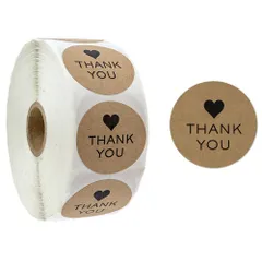 【人気商品】Thank you シール サンキューシール ギフトシール ありがとうシール 500枚入り 一枚25mm ありがとう 母の日 結婚式 誕生日 記念日 MYLCHBDJ 感謝の日用 業務用 ステッカー クリスマスのギフトシール