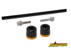 NINJA ZX-10R/RR/SE_フロント アクスルスライダー 金 SNIPER スナイパー SP0168GD