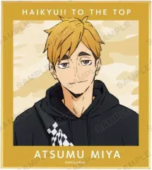 【中古】紙製品 宮侑 「ハイキュー!! TO THE TOP × 東武動物公園 描き下ろしイラスト レジャーver. トレーディングミニ色紙」