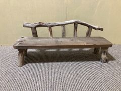 天然古材・流木　手作りブラウンフラワースタンド