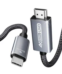★BENFEI USB Type-C HDMI 変換ケーブル 1.8m【4K@60Hz UHD映像出力】Type C HDMI変換アダプター タイプC to hdmi 対応 40Gbps転送 アルミシェル