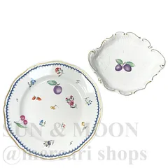 新品未使用　リチャードジノリ　イタリアンフルーツ　21cm プレート2枚セット③ RICHARD GINORI (リチャードジノリ) プレート 19cm イタリアン