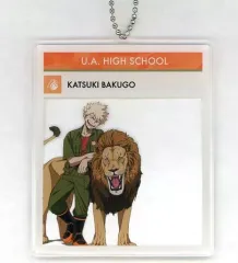 【中古】雑貨 爆豪勝己 東武動物公園コラボ 描き下ろしビジュアル 飼育係ver. フォトフレーム風BIGアクリルキーホルダー 「僕のヒーローアカデミア」