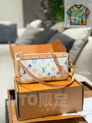 【今日WTO】Takashi Murakami x Monogram カラーマージャンバッグ 2025 Collaboration-WTO輸入4-SRY00