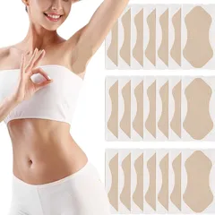 【新着商品】Zoubatt 脇汗パッド 直貼り 汗取りパッド 脇 汗脇パッド メンズ レディース 無香料 抗菌防臭 吸湿 速乾 目立たない 脇汗対策 脇汗シート 肌色 (60枚セット)