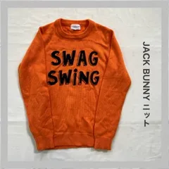 JACK BUNNY ジャックバニー　PEARLY GATES パーリーゲイツ　ニット　アクリル　セーター　オレンジ　レディース　ゴルフ　ゴルフウェア　 GOLF 秋物　2