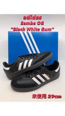 77 [値下げ 未使用 29cm] adidas Samba OG "Black White Gum アディダス サンバ OG ブラック ホワイト ガム