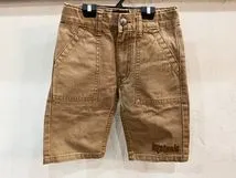 ☆HYSTERIC MINI/ヒステリックミニ UNION MADE ワーク デニムパンツ size110cm キッズ ボーイズ ベージュ ヒスミニ☆