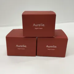 Y2836 Aurelie. オレリー モイストナイトクリーム 30g 計3点セット